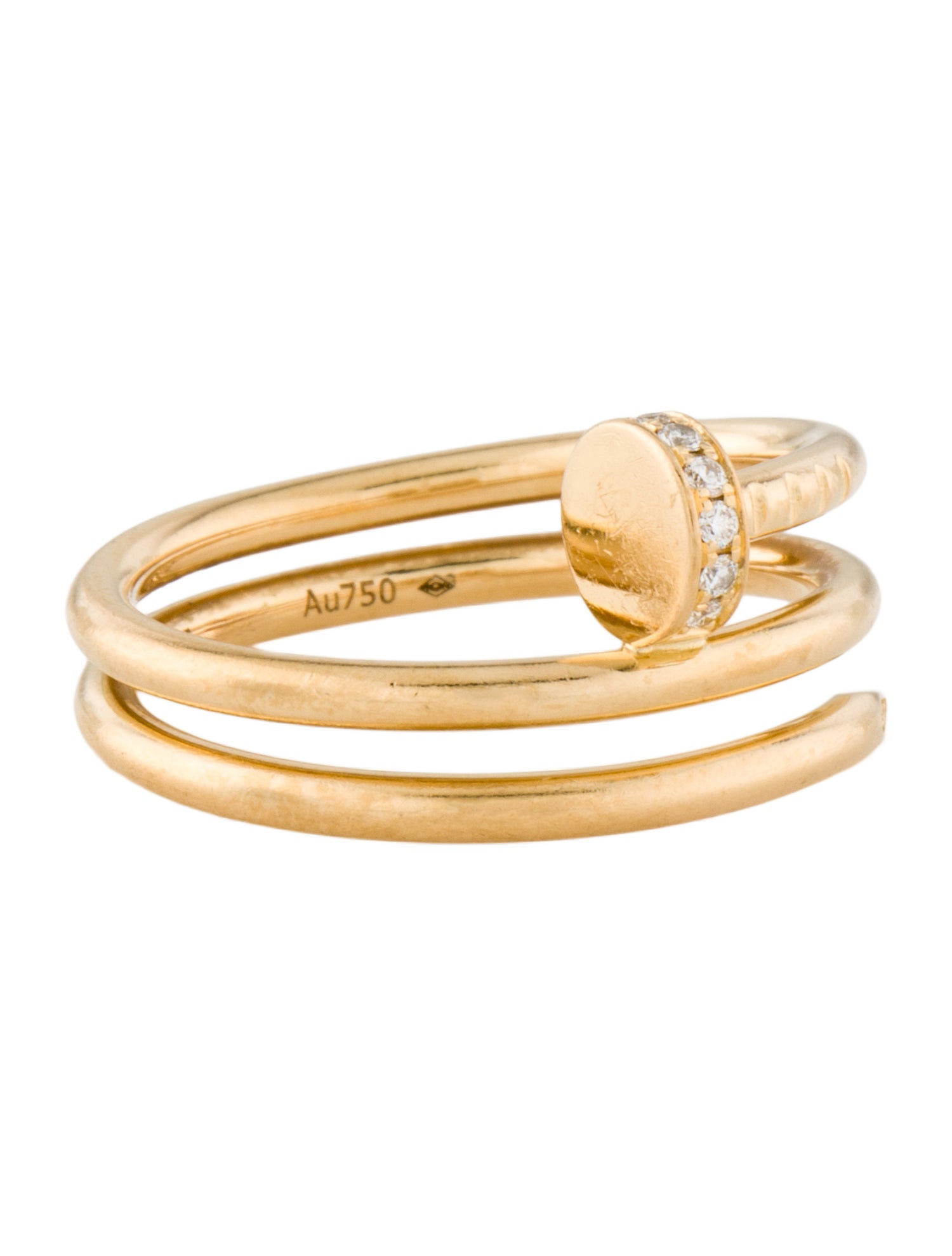 Cartier Diamond Juste un Clou Double Ring