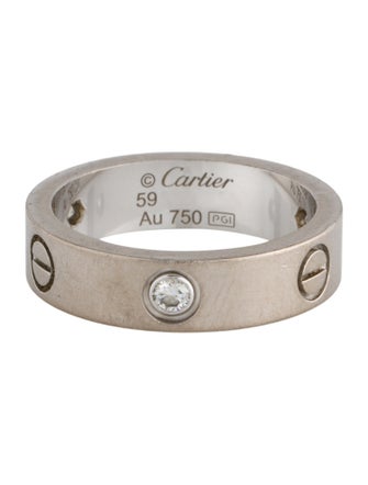 Cartier Classic Model 3 Diamonds LOVE Ring
