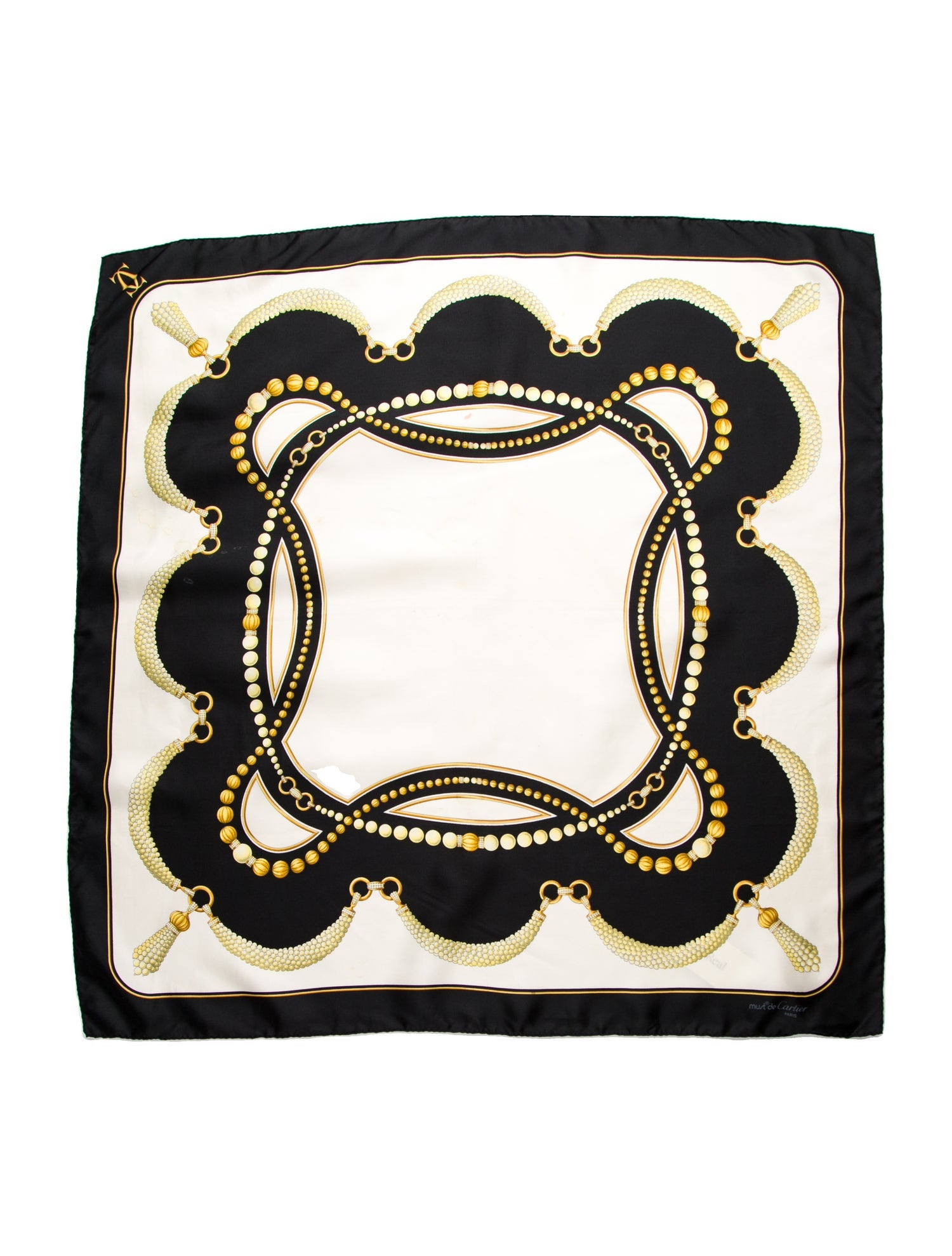 Cartier Silk Printed Scarf