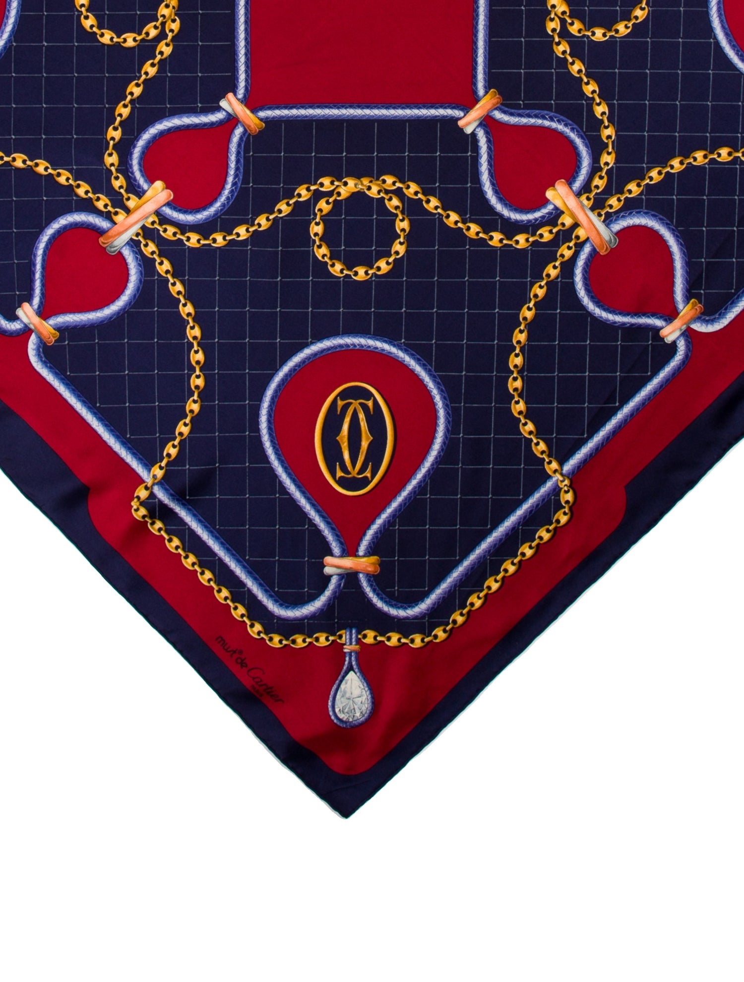 Cartier Silk Printed Scarf