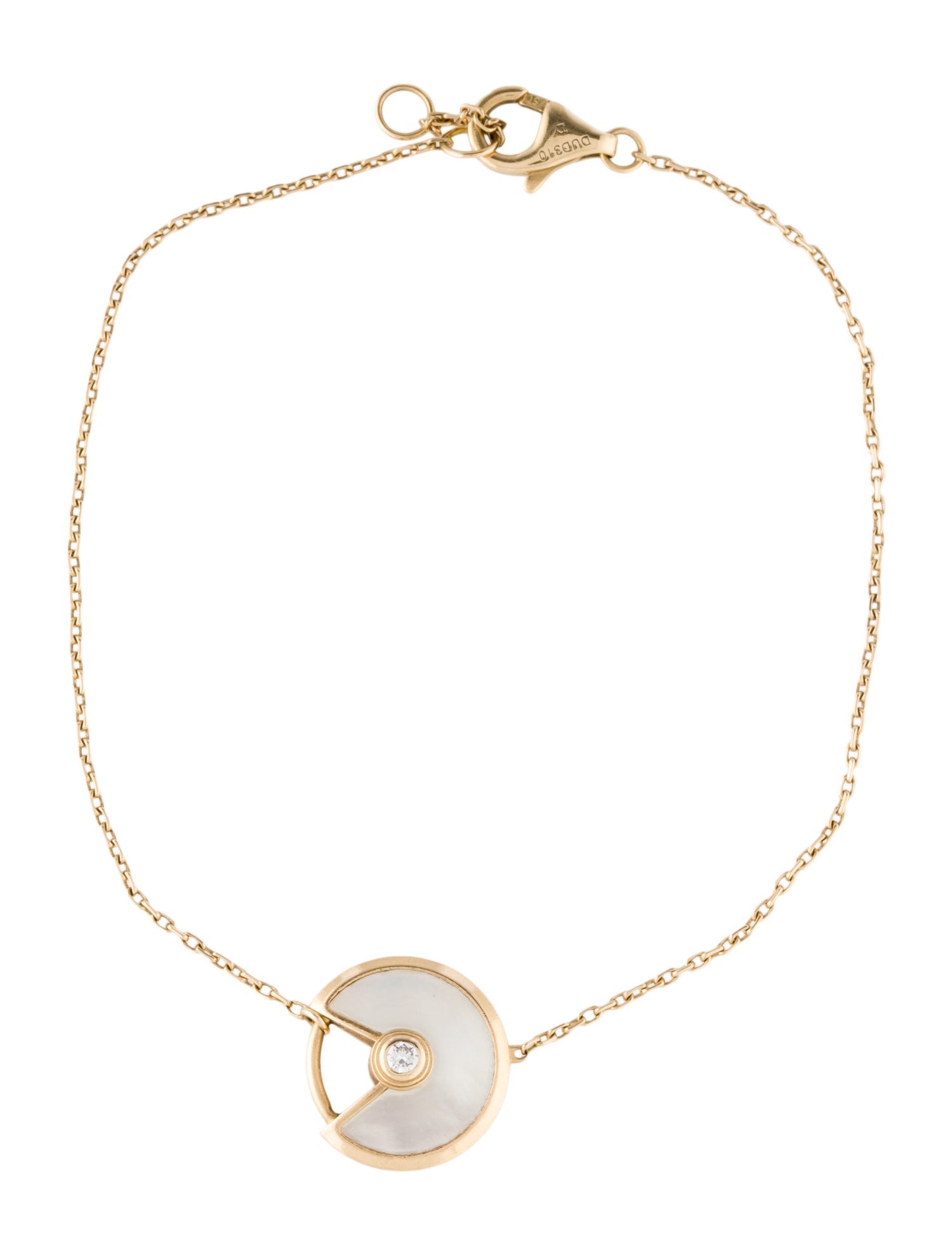 Cartier Mother of Pearl Amulette de Cartier Bracelet, XS Model