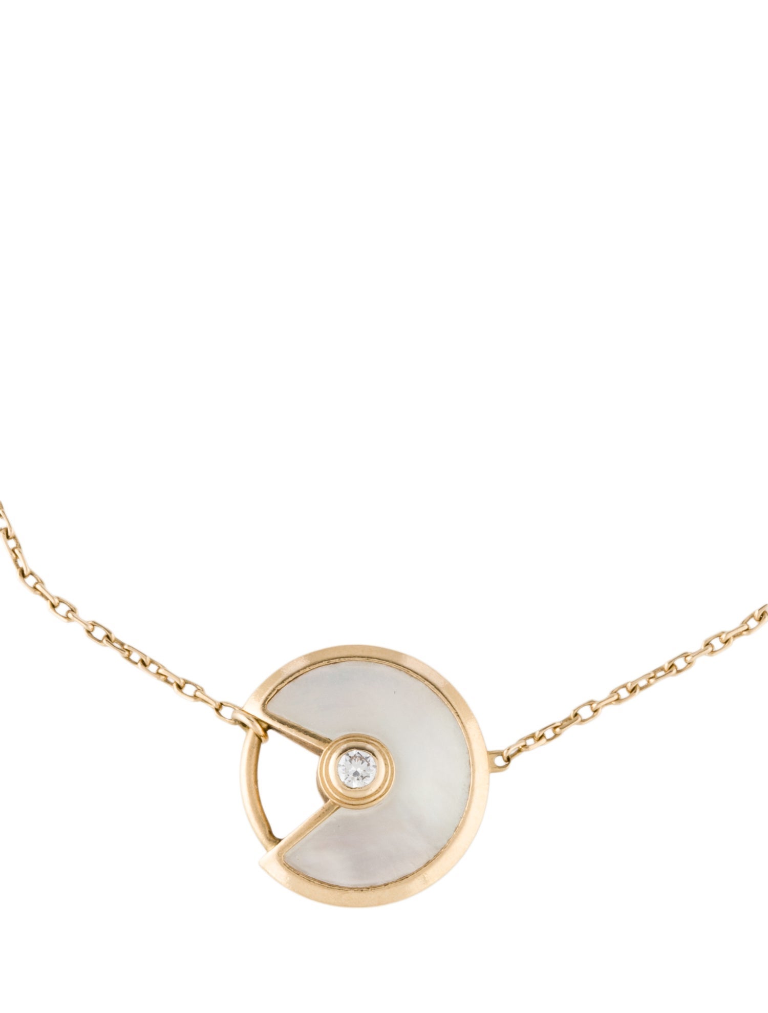 Cartier Mother of Pearl Amulette de Cartier Bracelet, XS Model