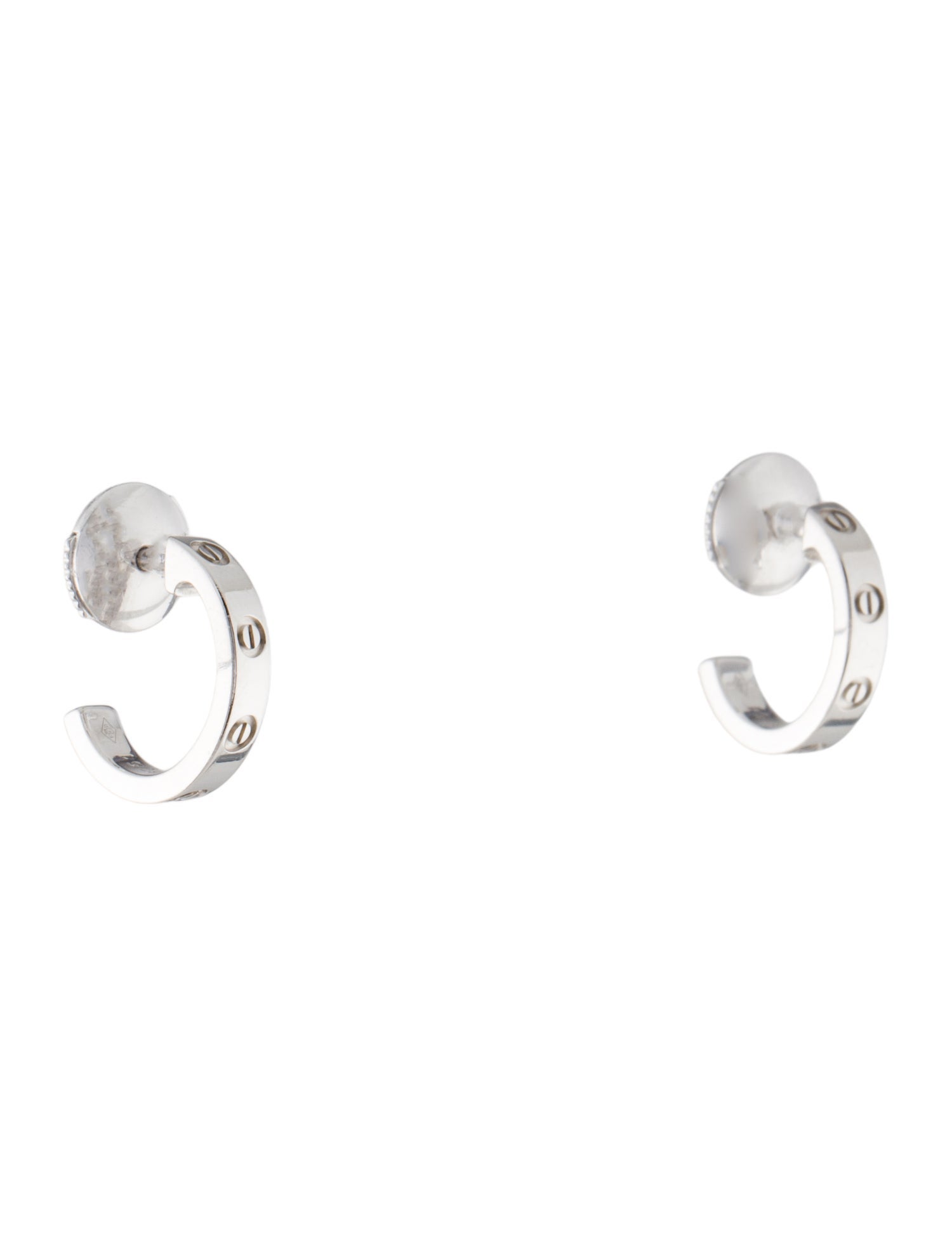 Cartier Small LOVE Hoop Earrings