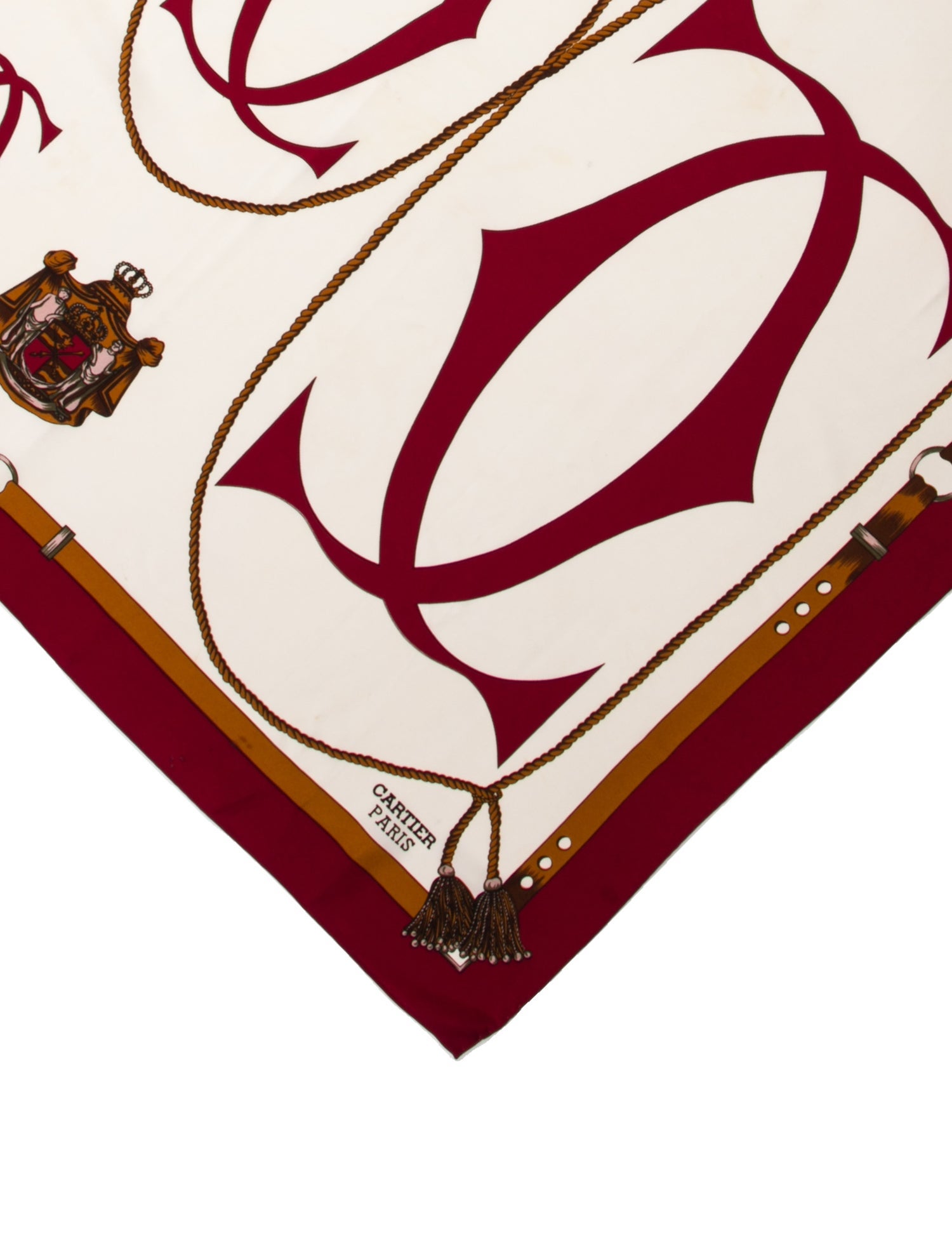 Cartier Silk Printed Scarf