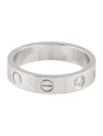 Cartier LOVE Ring, Small Model, 1 Diamond