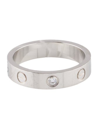 Cartier LOVE Ring, Small Model, 1 Diamond