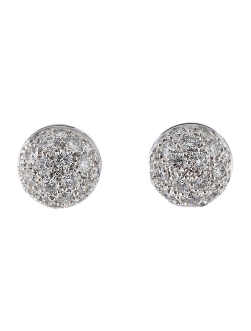 Cartier Diamond Dome Earrings