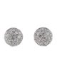 Cartier Diamond Dome Earrings