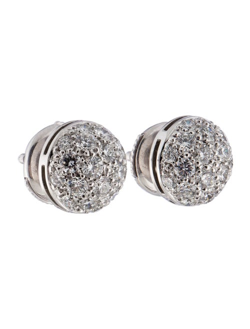 Cartier Diamond Dome Earrings