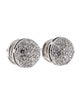 Cartier Diamond Dome Earrings