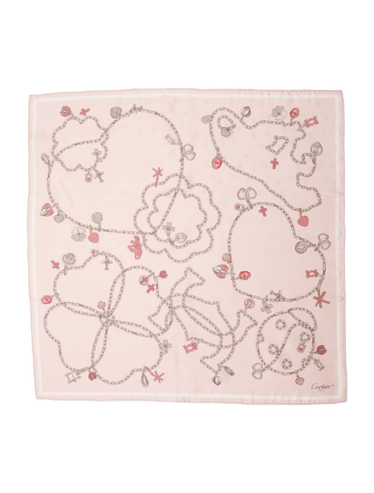 Cartier Silk Printed Scarf