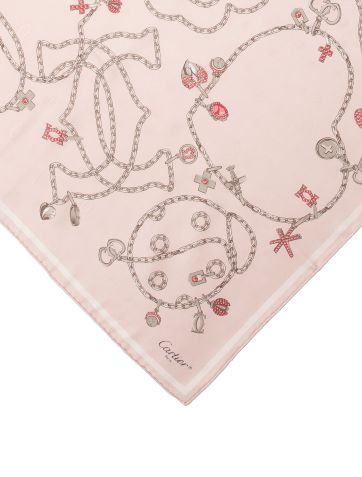 Cartier Silk Printed Scarf