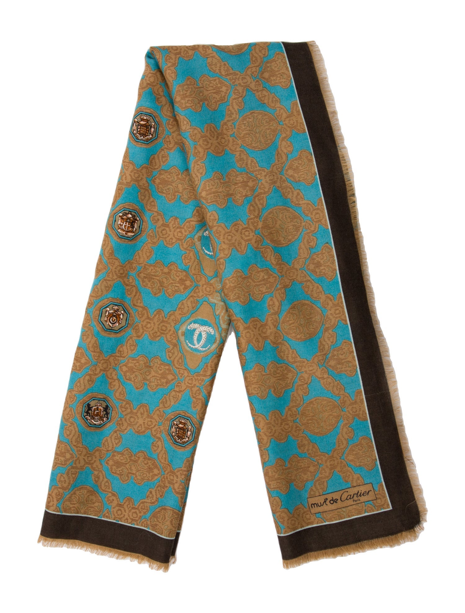 Cartier Silk Printed Scarf