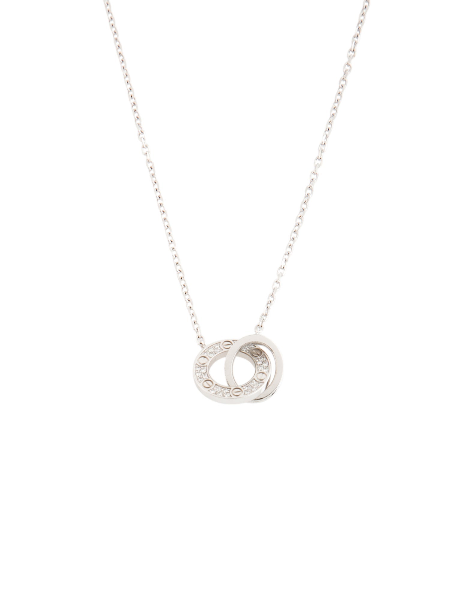 Cartier Paved LOVE Pendant