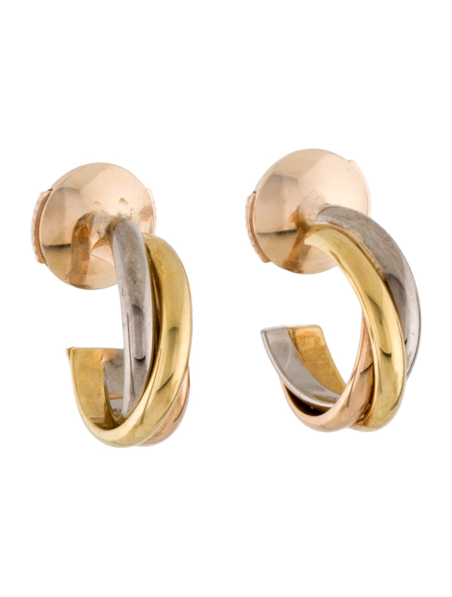 Cartier Trinity Earrings, Mini Model