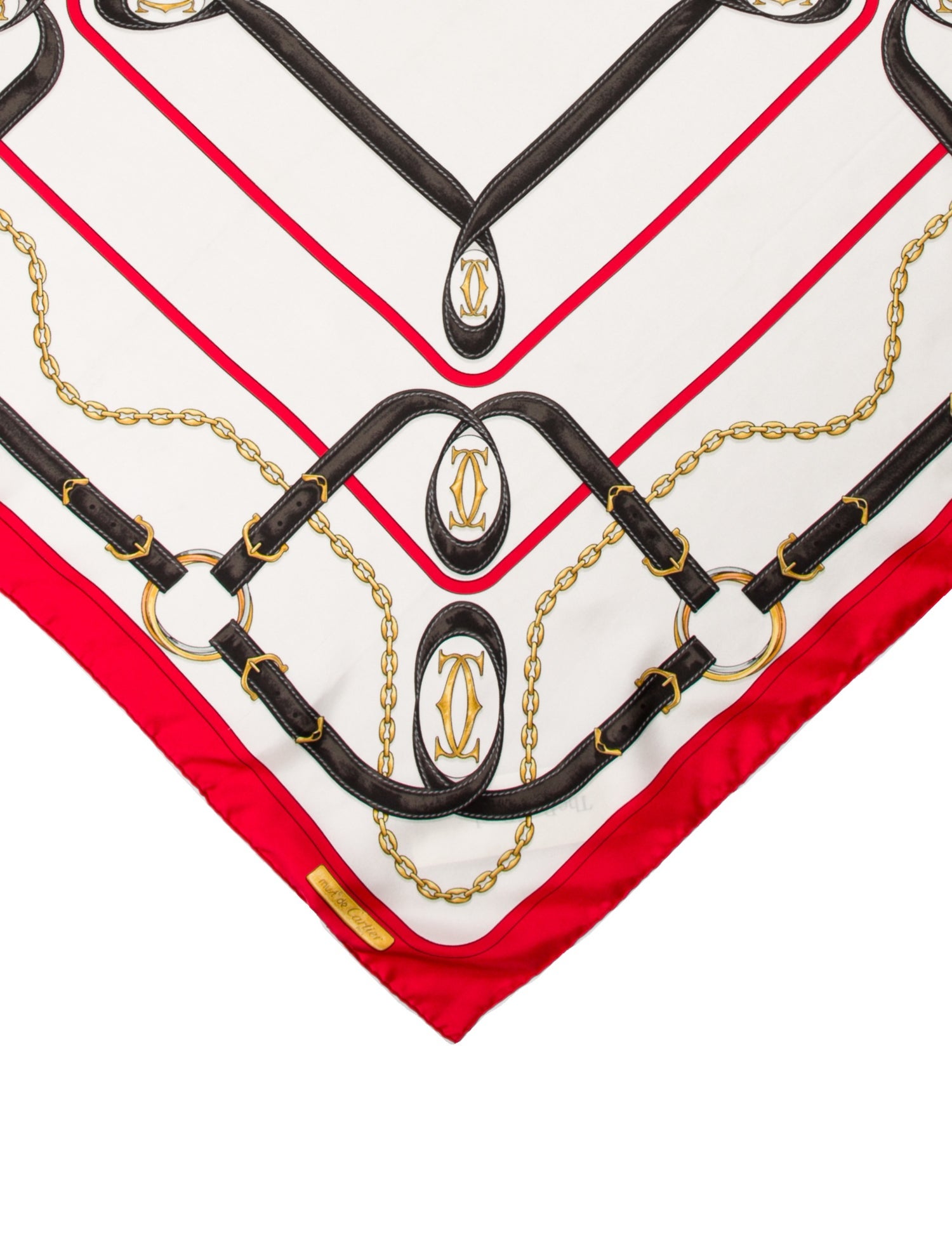 Cartier Silk Printed Scarf