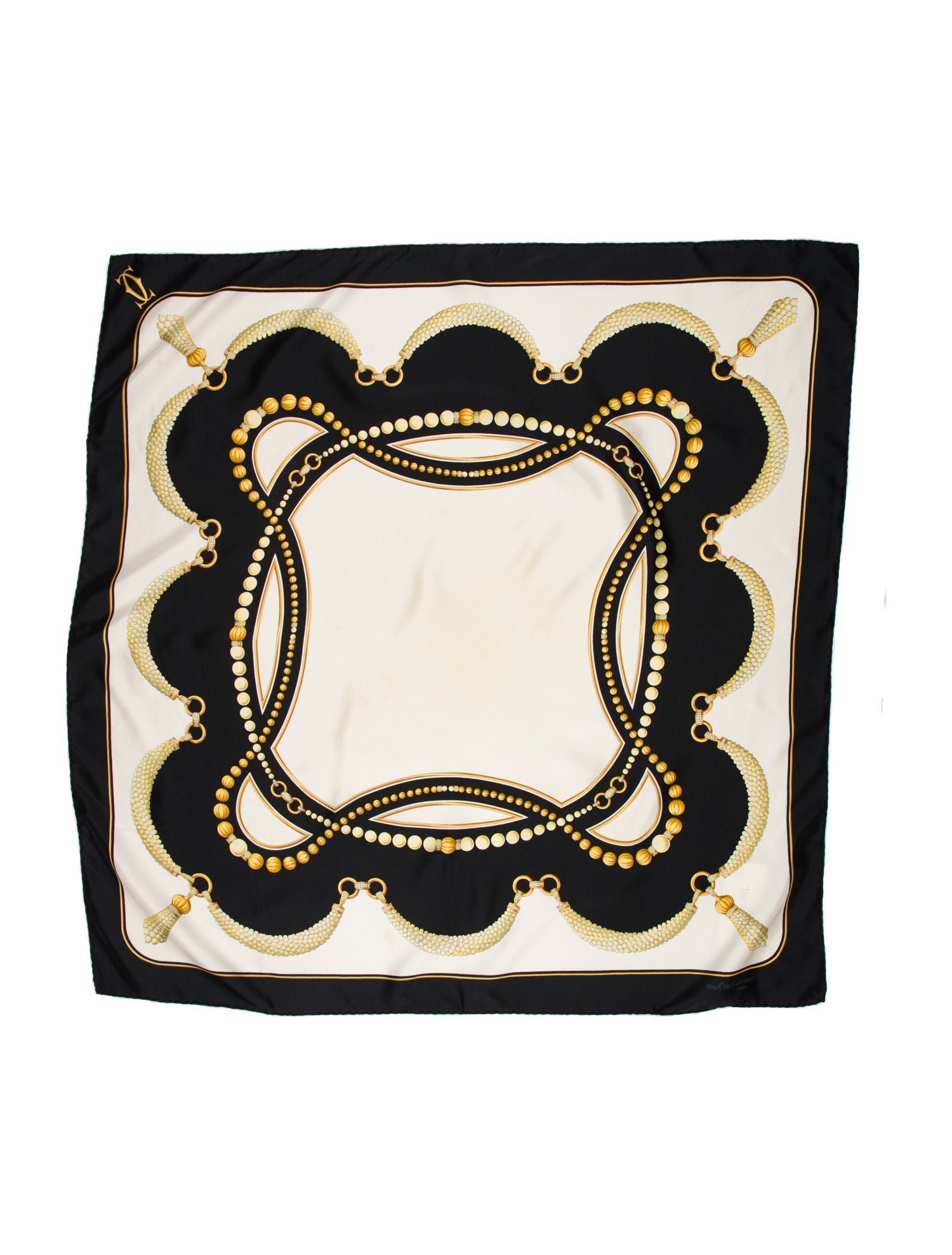 Cartier Silk Printed Scarf