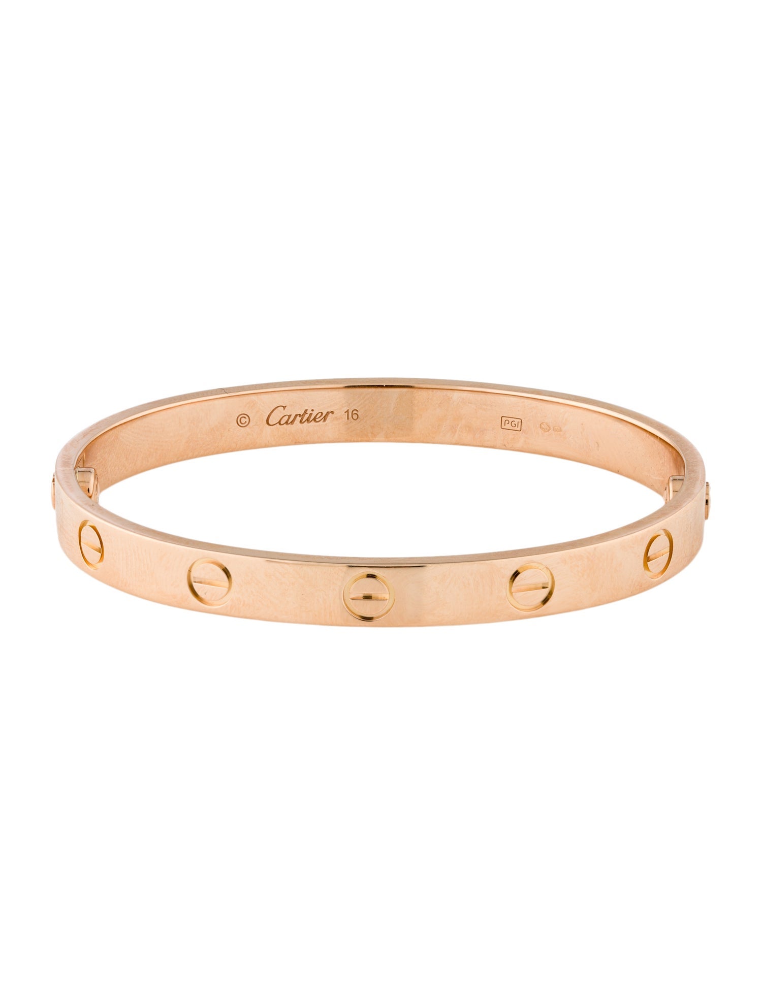 Cartier LOVE Bracelet, Classic Model