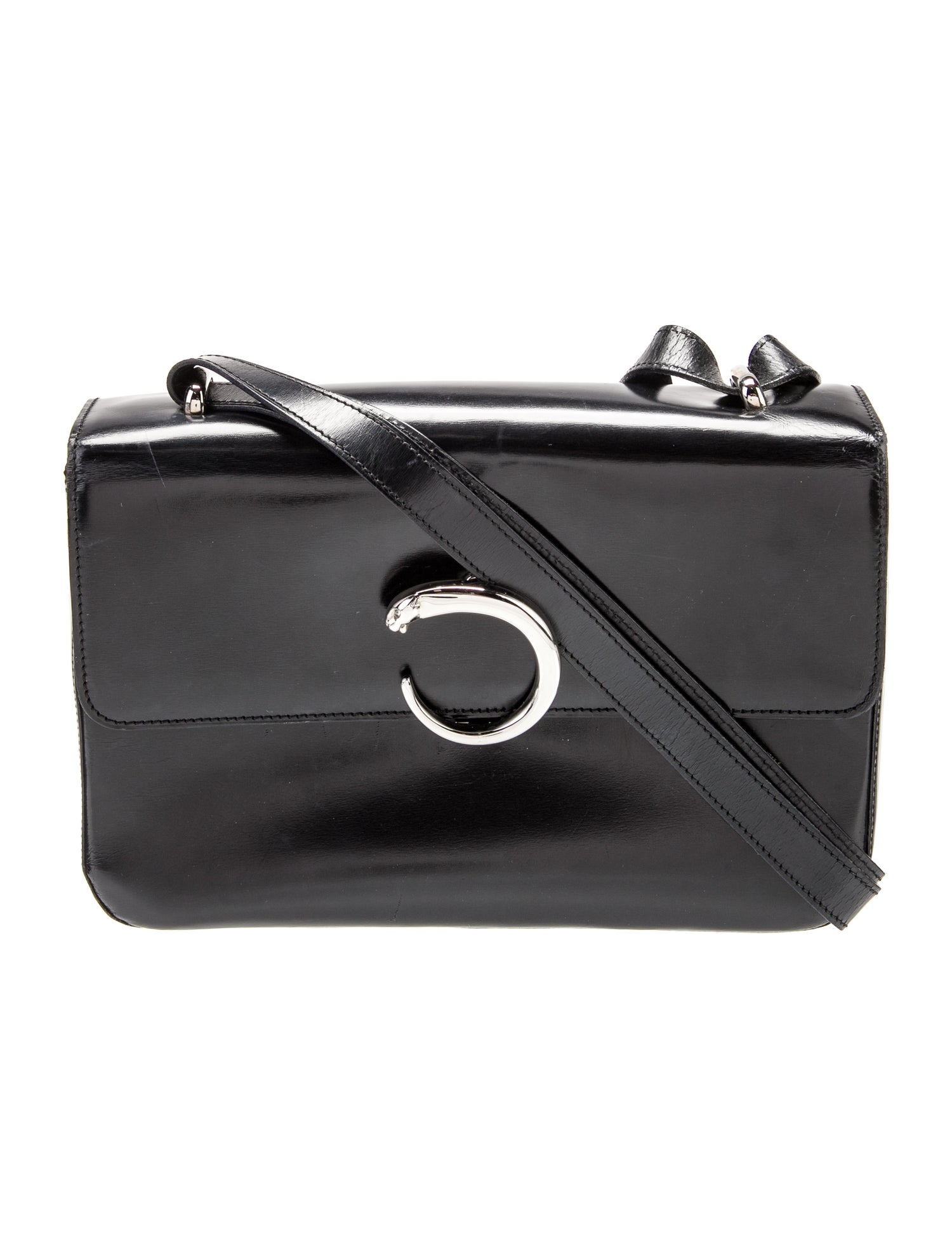 Cartier Patent Leather Crossbody Bag
