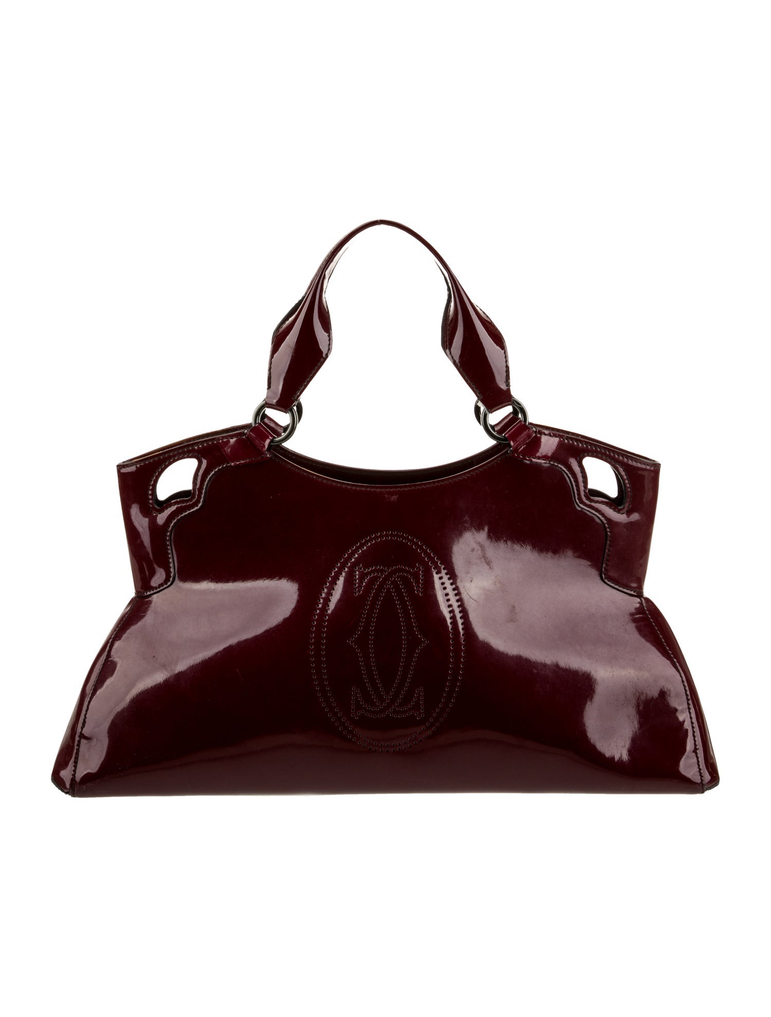 Cartier Patent Leather Hobo