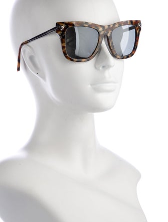 Cartier Cat-Eye Tinted Sunglasses