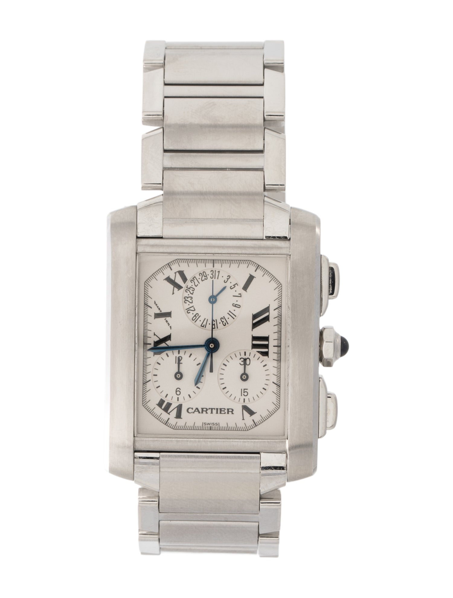 Cartier Tank Française Chronoreflex Watch