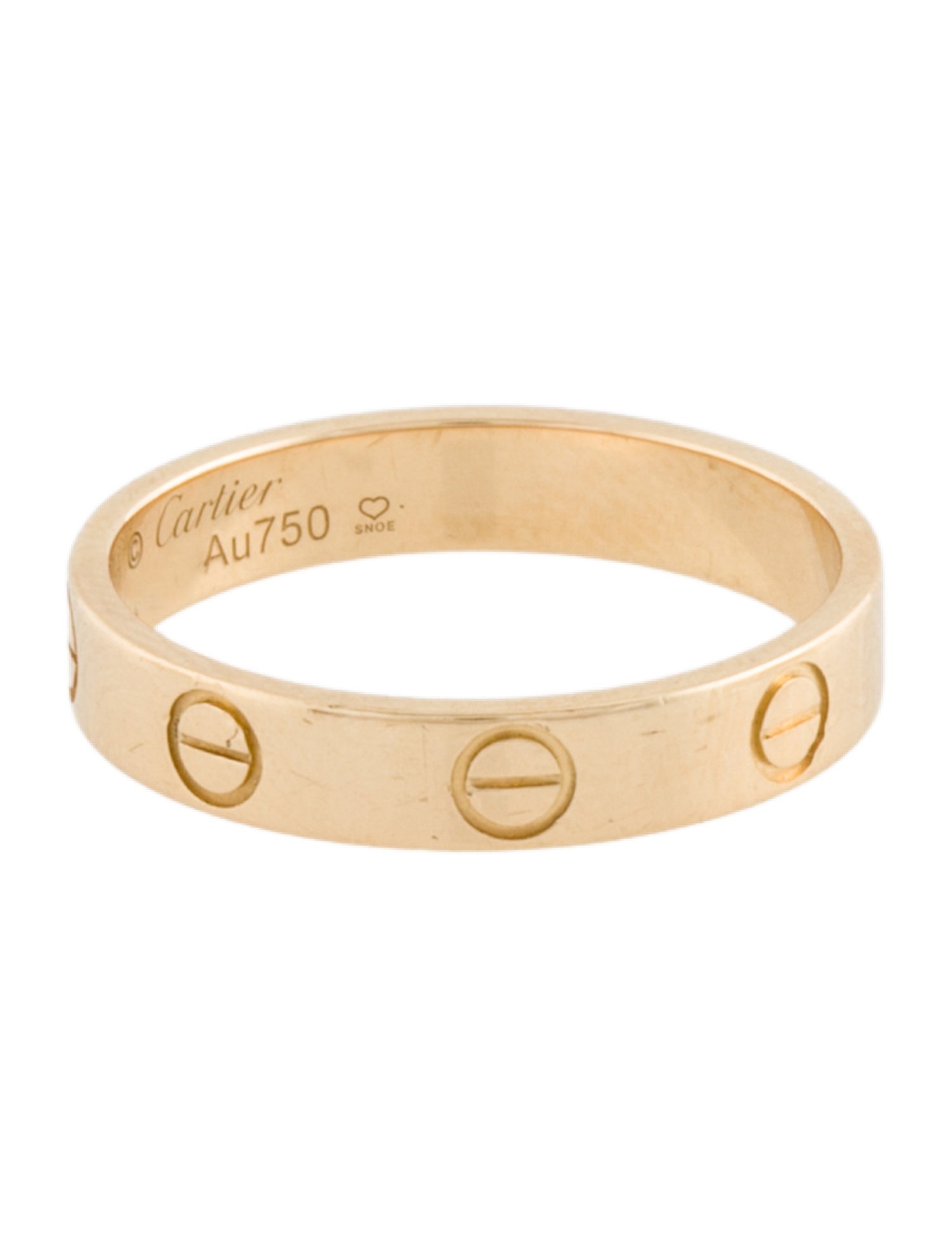 Cartier LOVE Ring, Small Model