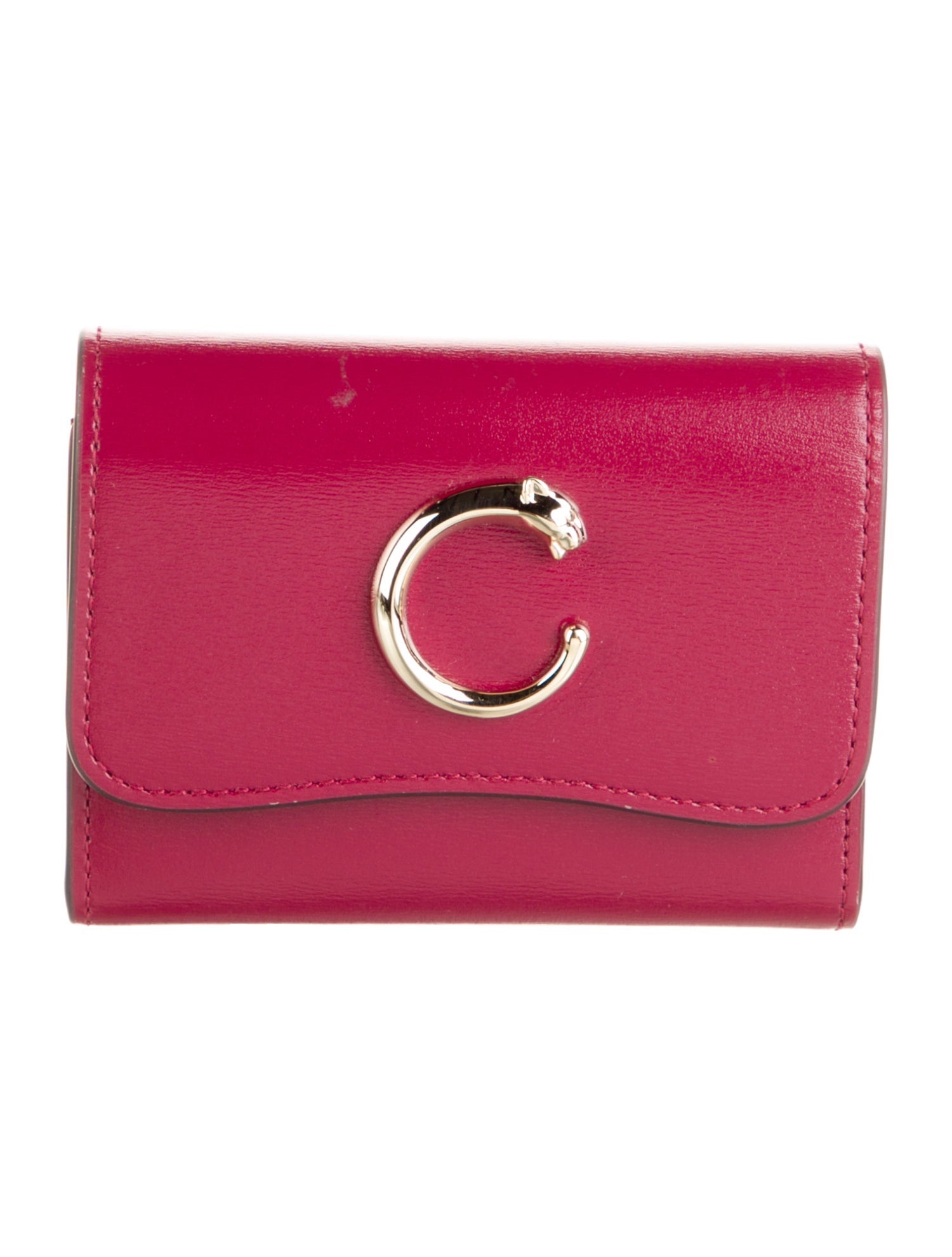 Cartier Leather Compact Wallet
