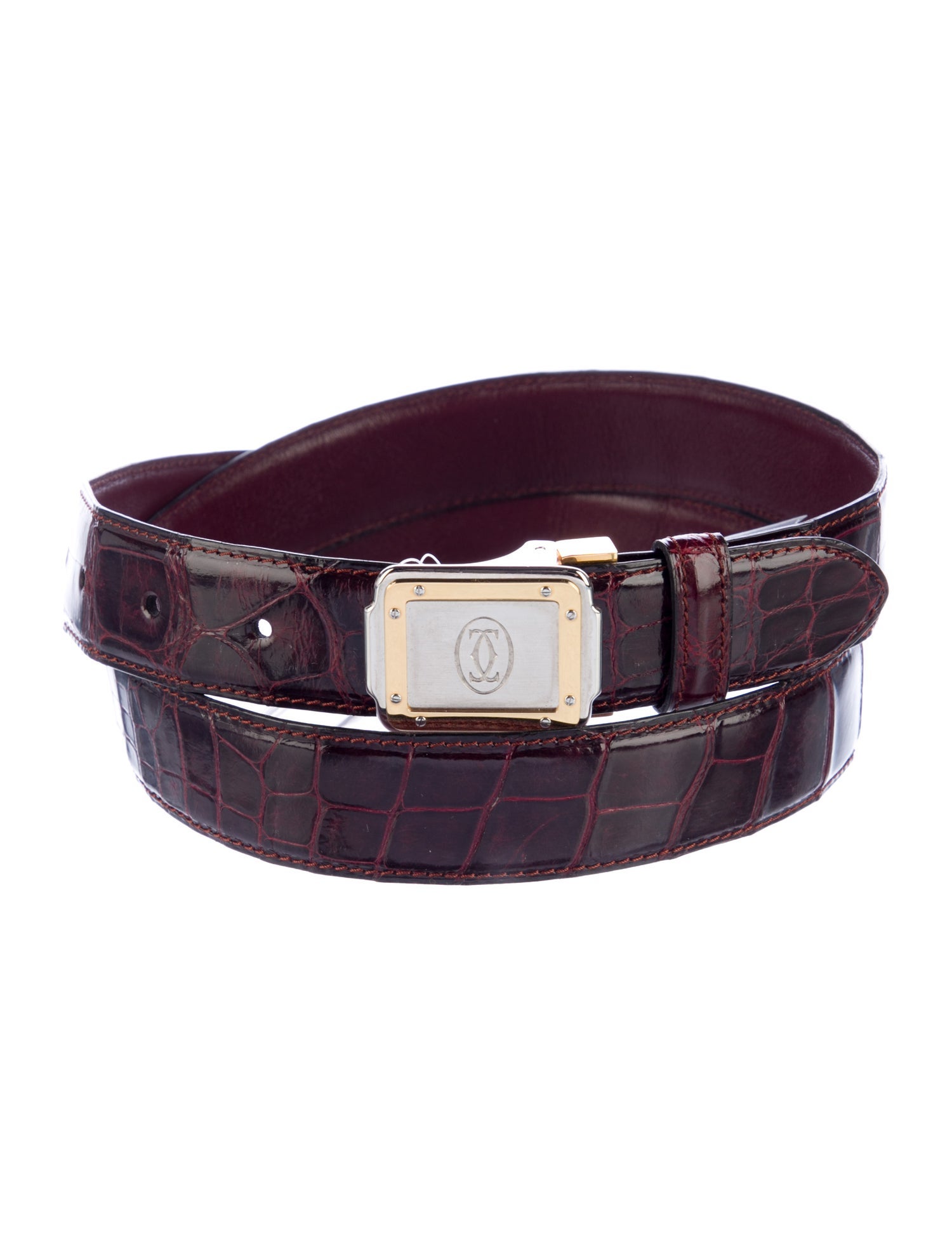 Cartier Alligator Belt