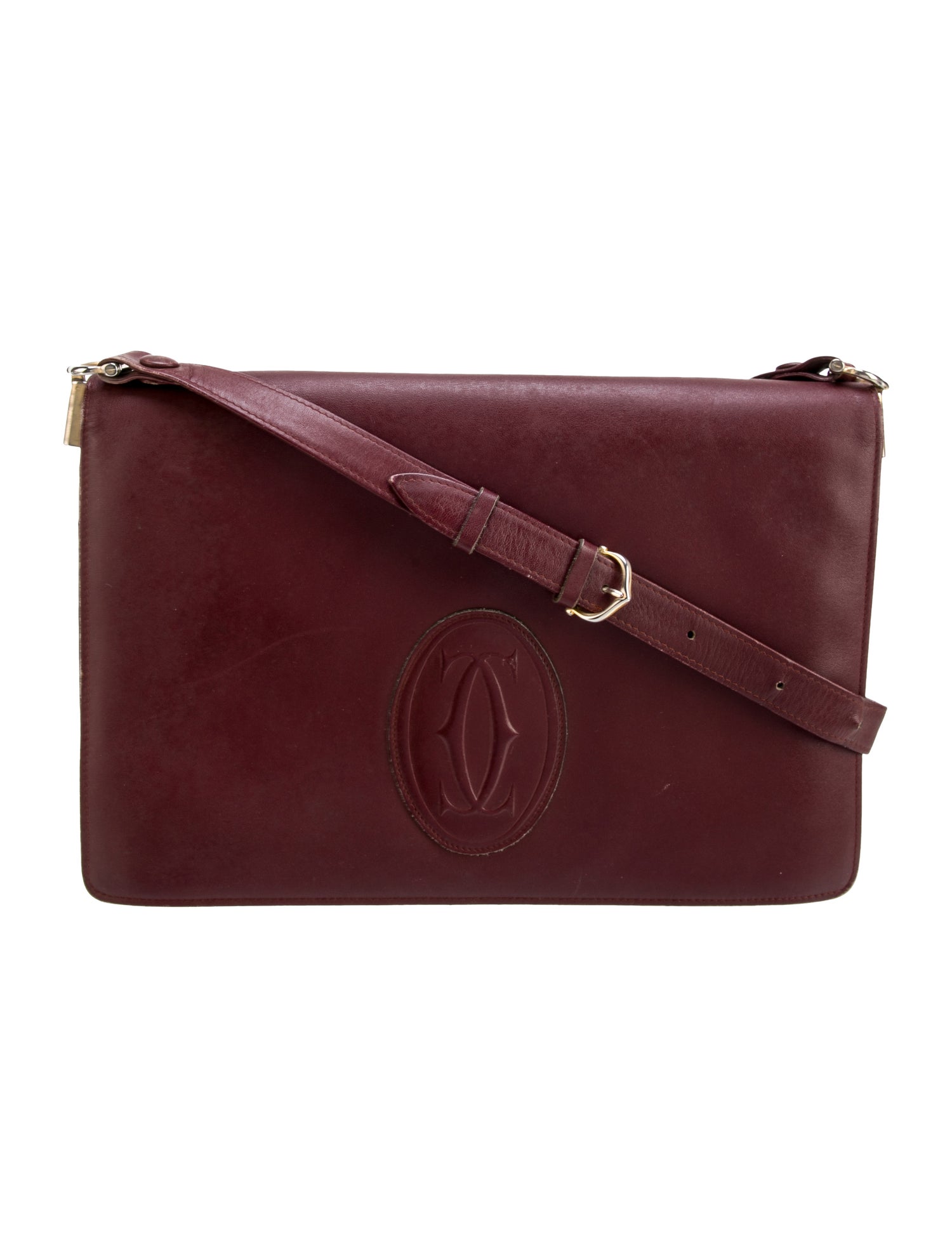 Cartier Leather Shoulder Bag