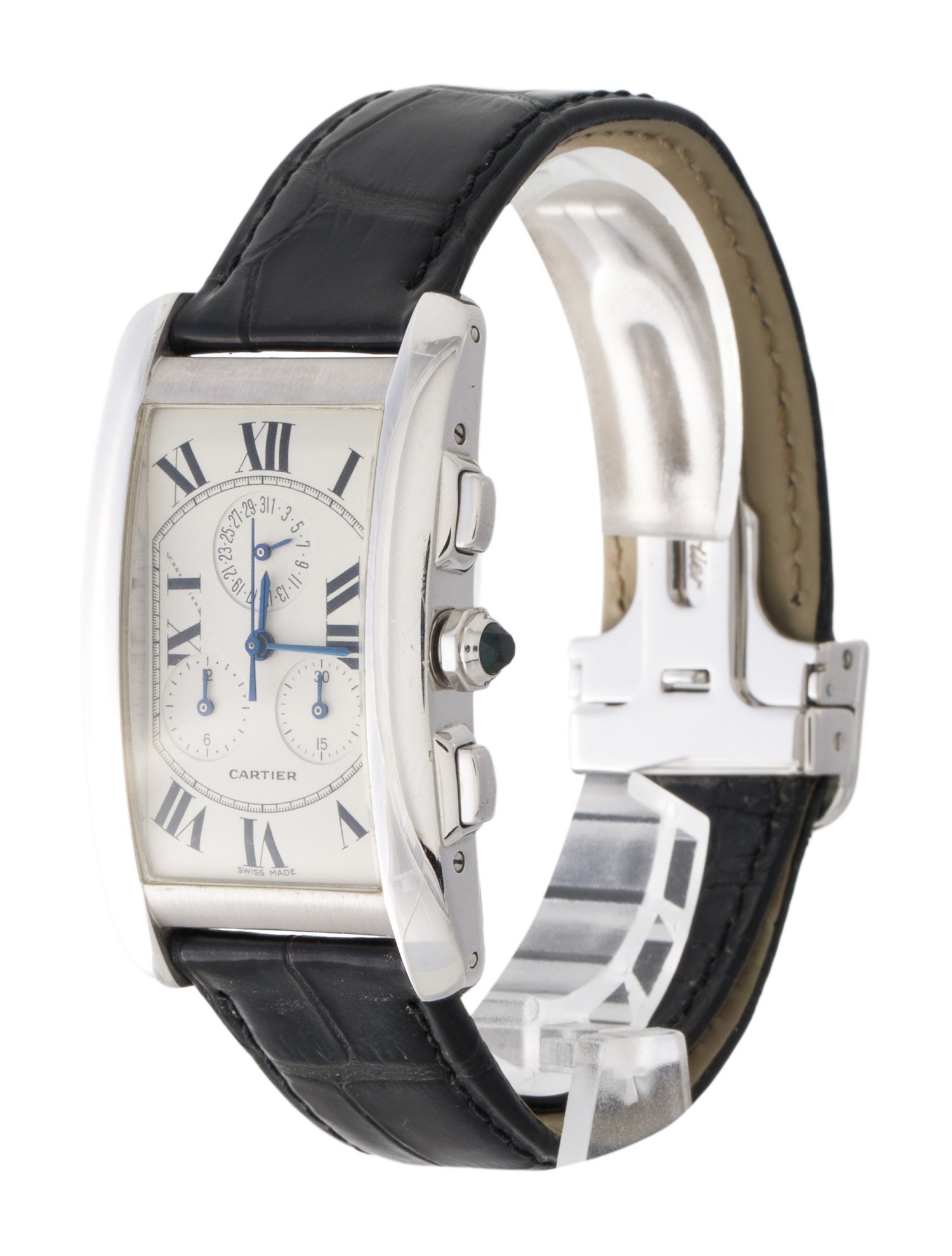 Cartier Tank Américaine Chronoflex Watch