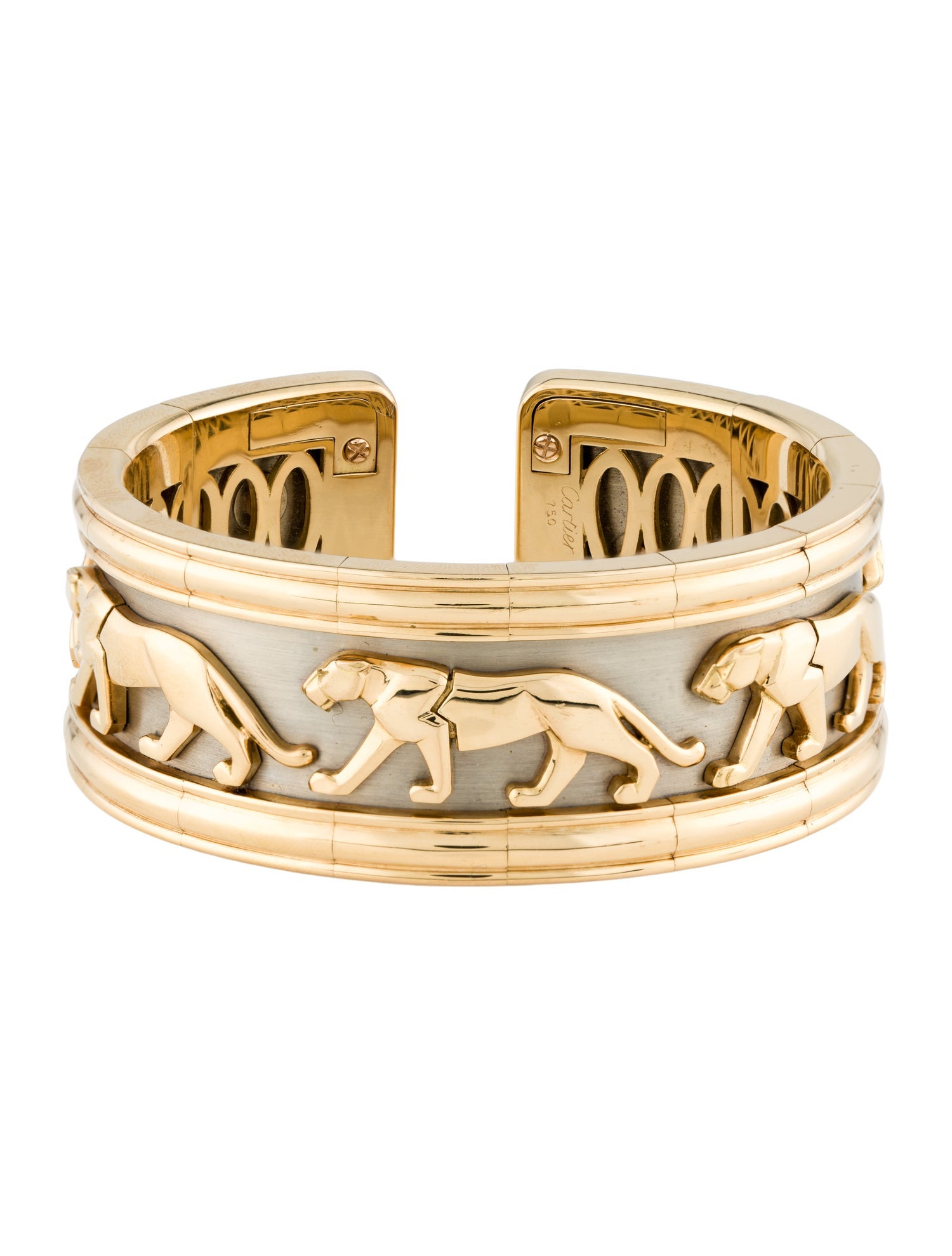 Cartier Vintage Panthère Cuff Bracelet