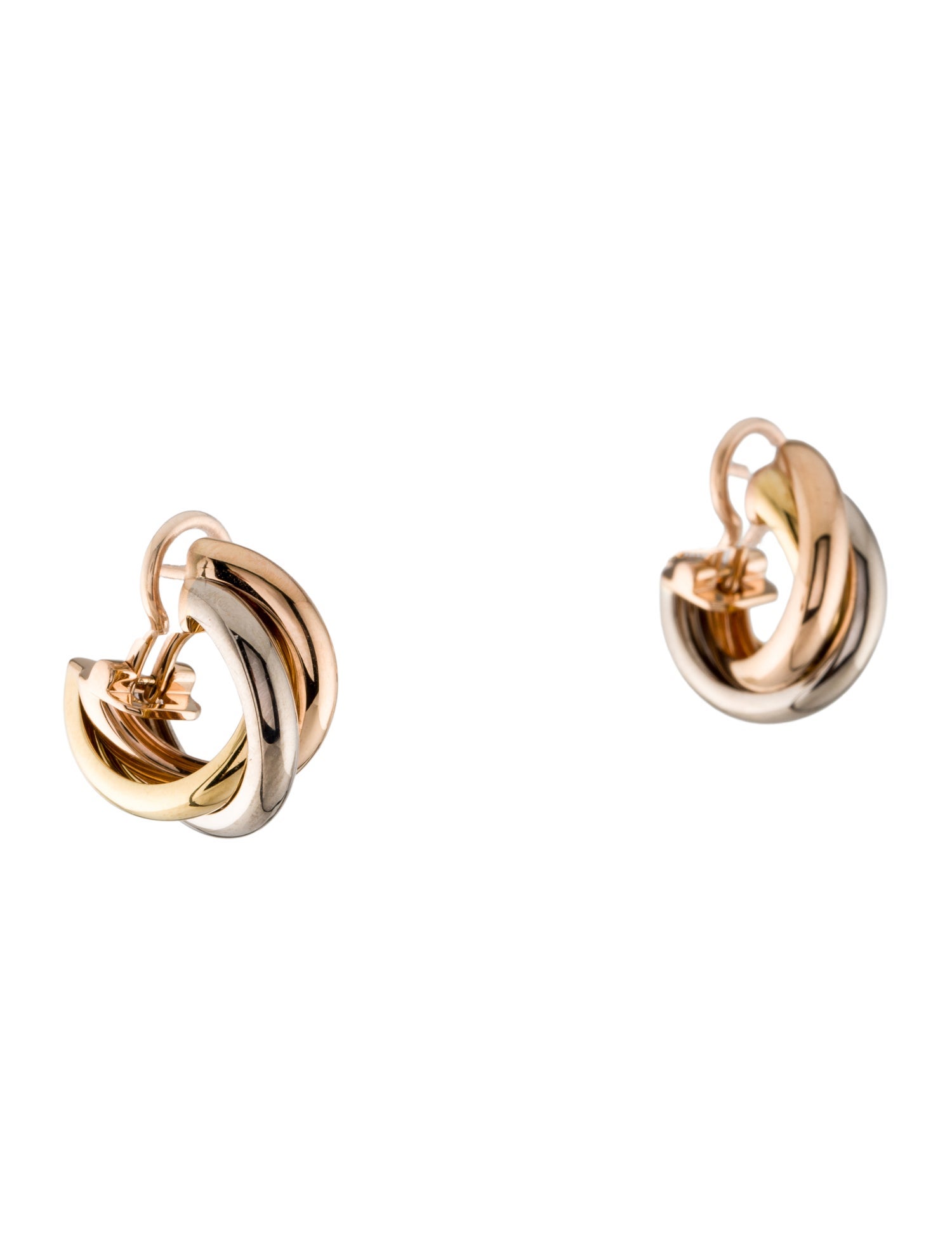 Cartier Trinity Earrings, Classic Model
