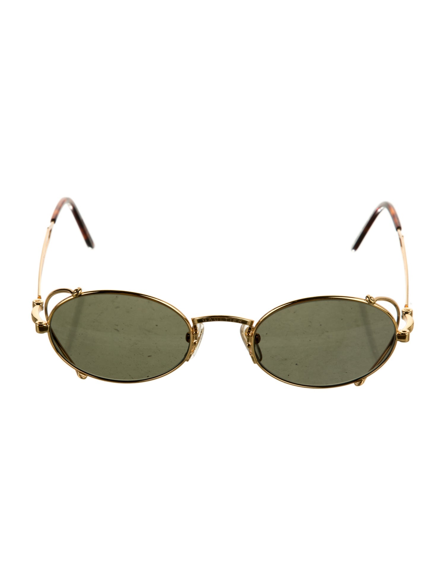 Jean Paul Gaultier Round Tinted Sunglasses
