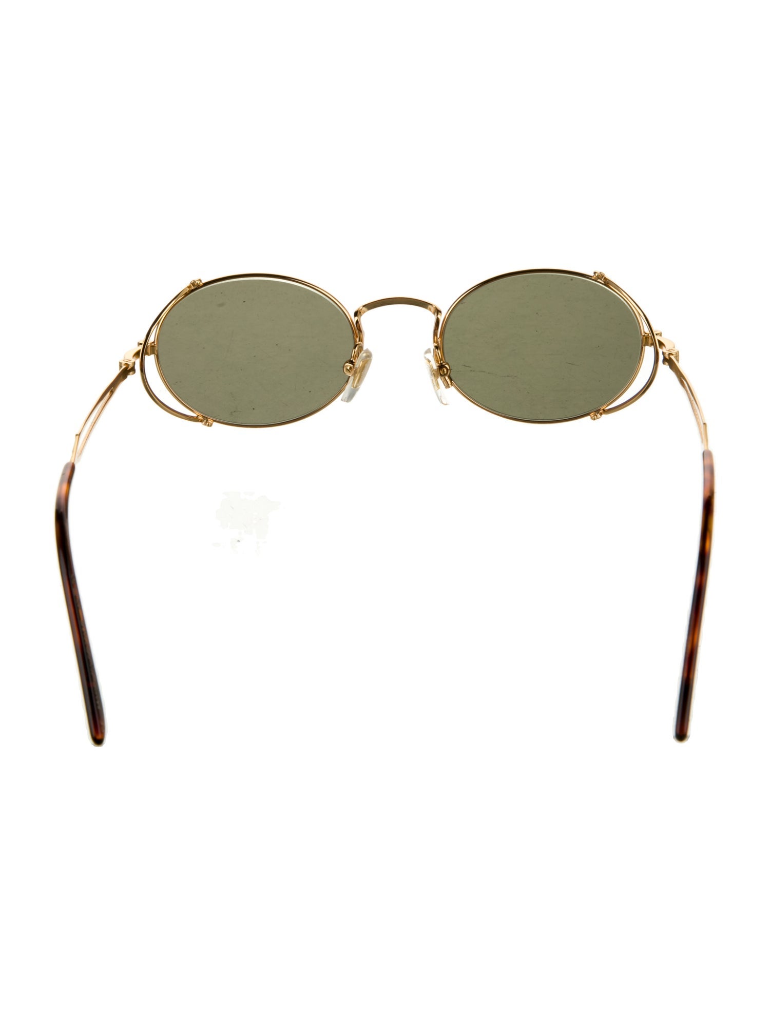 Jean Paul Gaultier Round Tinted Sunglasses