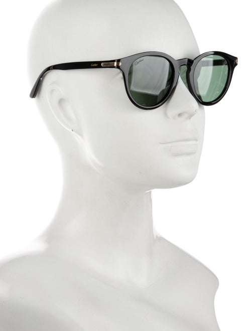 Cartier Round Tinted Sunglasses