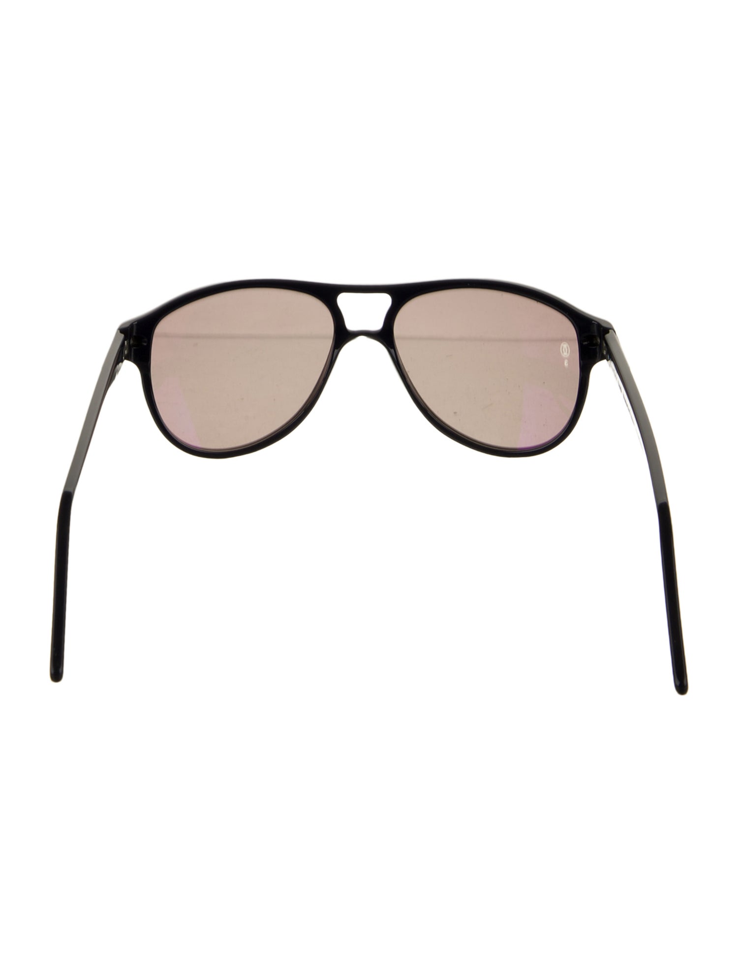 Cartier Round Mirrored Sunglasses