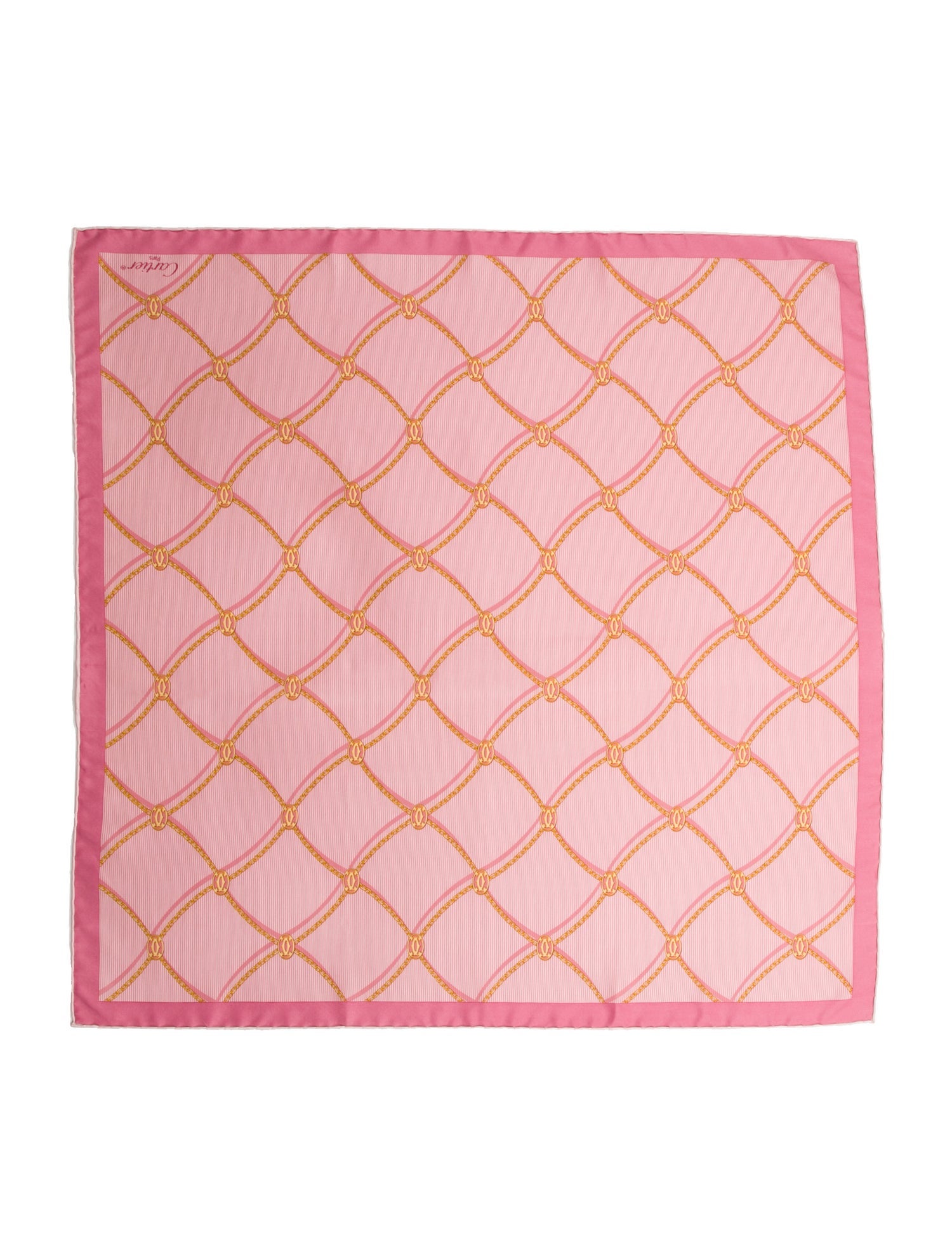 Cartier Silk Printed Scarf