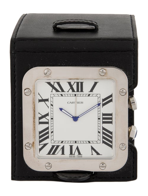Cartier Santos Travel Alarm Clock