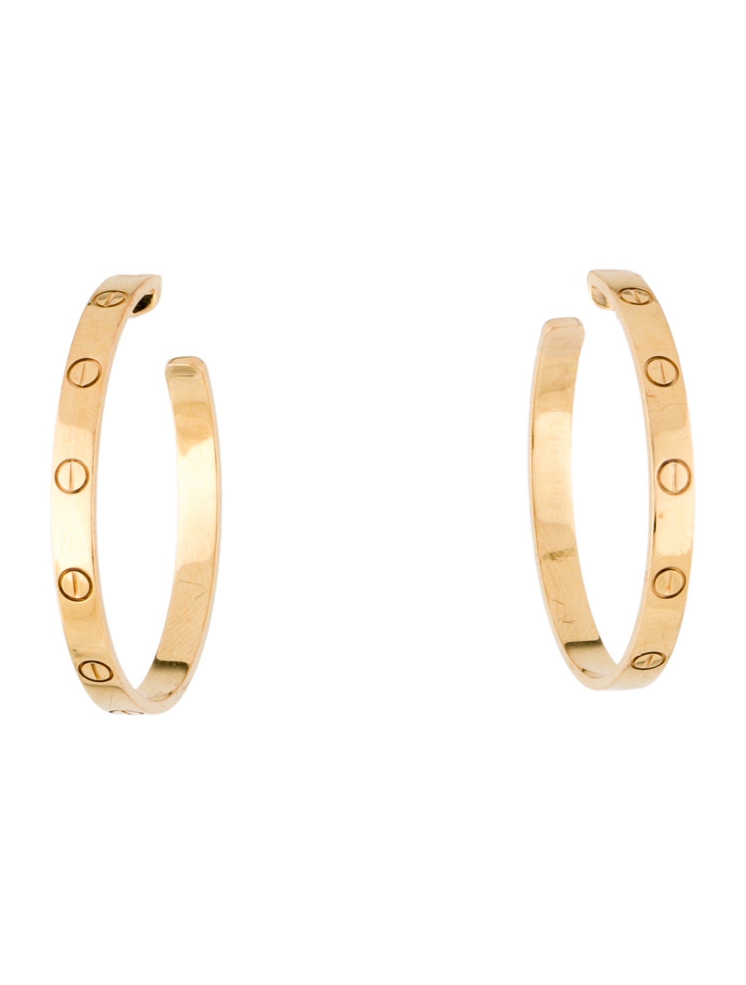 Cartier LOVE Hoop Earrings, Large Model
