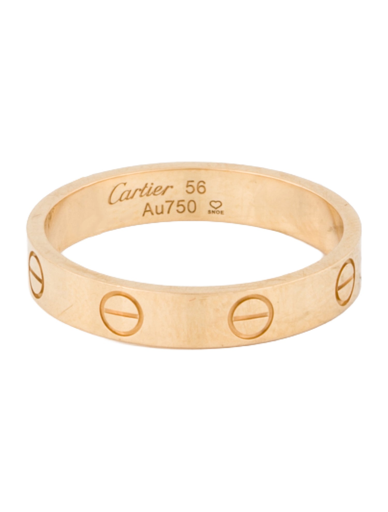 Cartier LOVE Ring, Small Model
