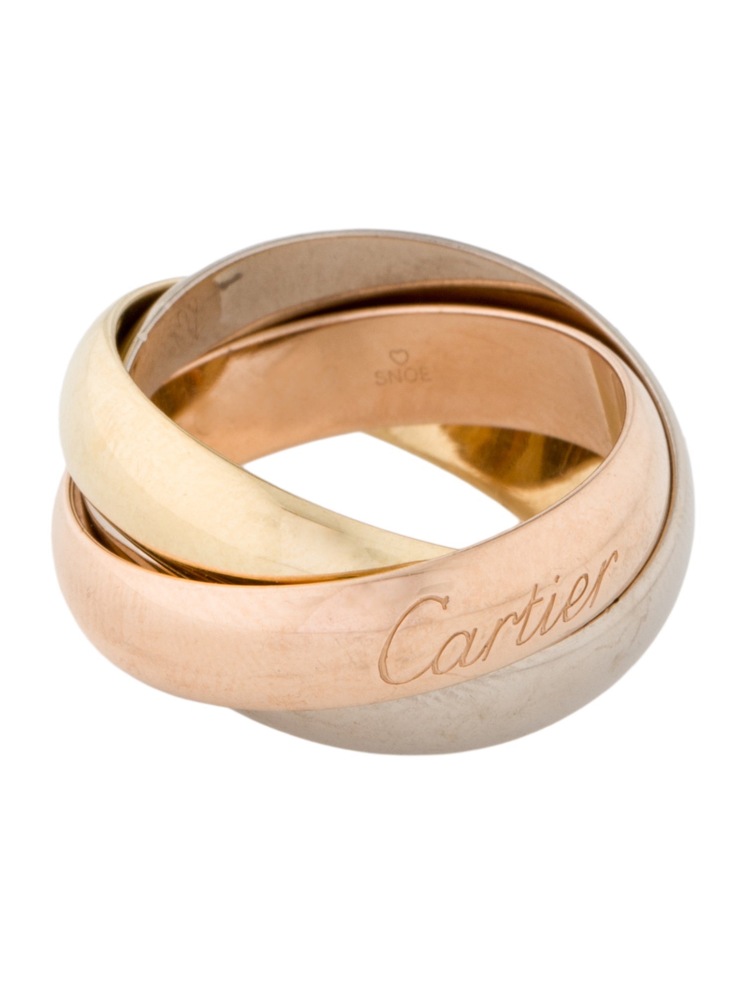 Cartier Vintage Large Trinity Ring