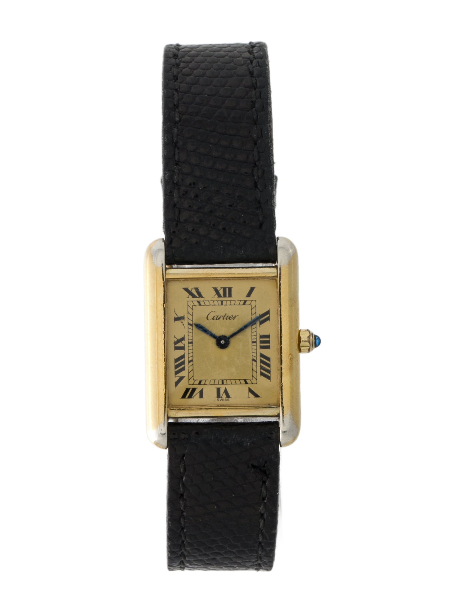 Cartier Must Tank Vermeil Watch