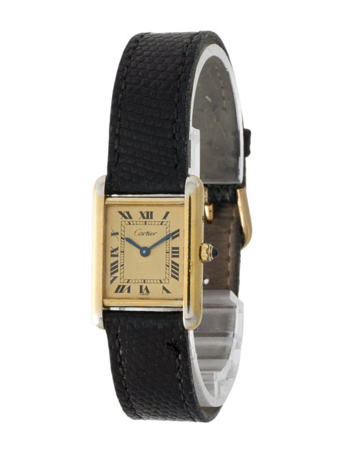 Cartier Must Tank Vermeil Watch