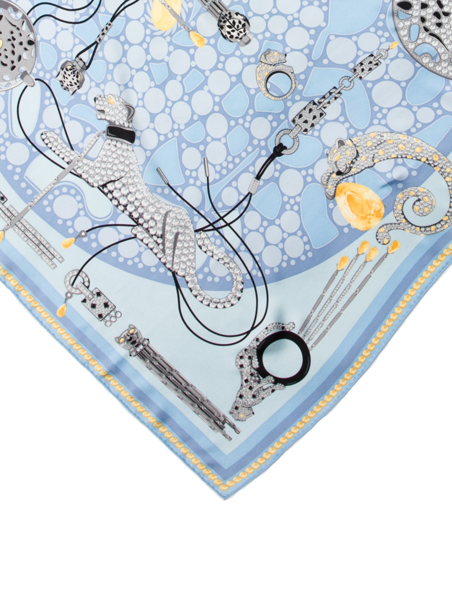 Cartier Silk Printed Scarf