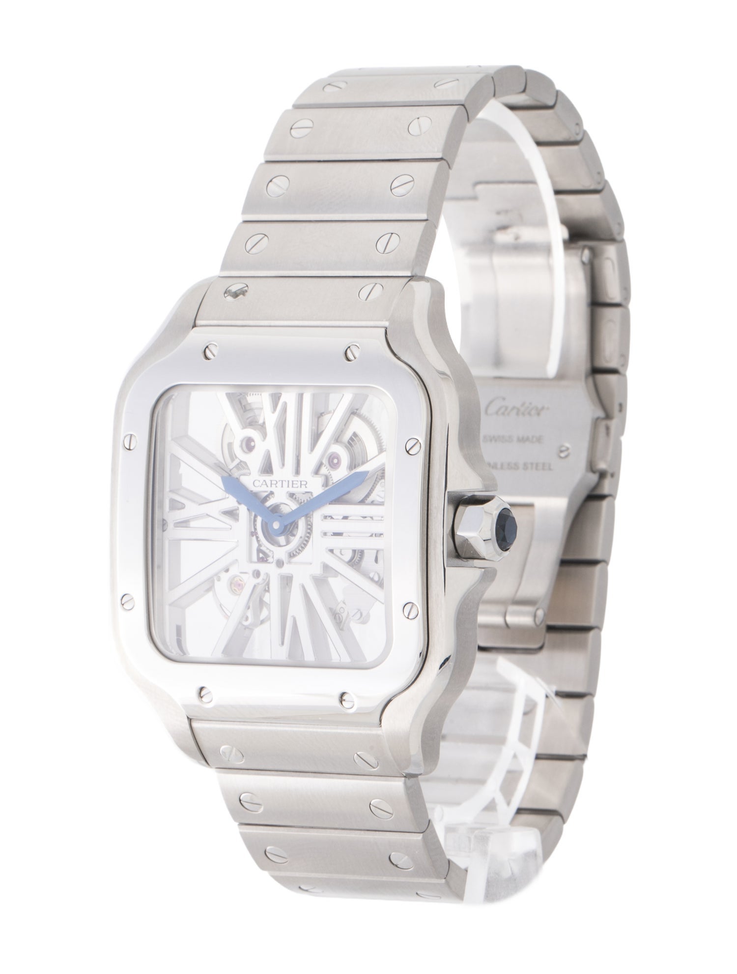 Cartier Santos de Cartier Skeleton Watch