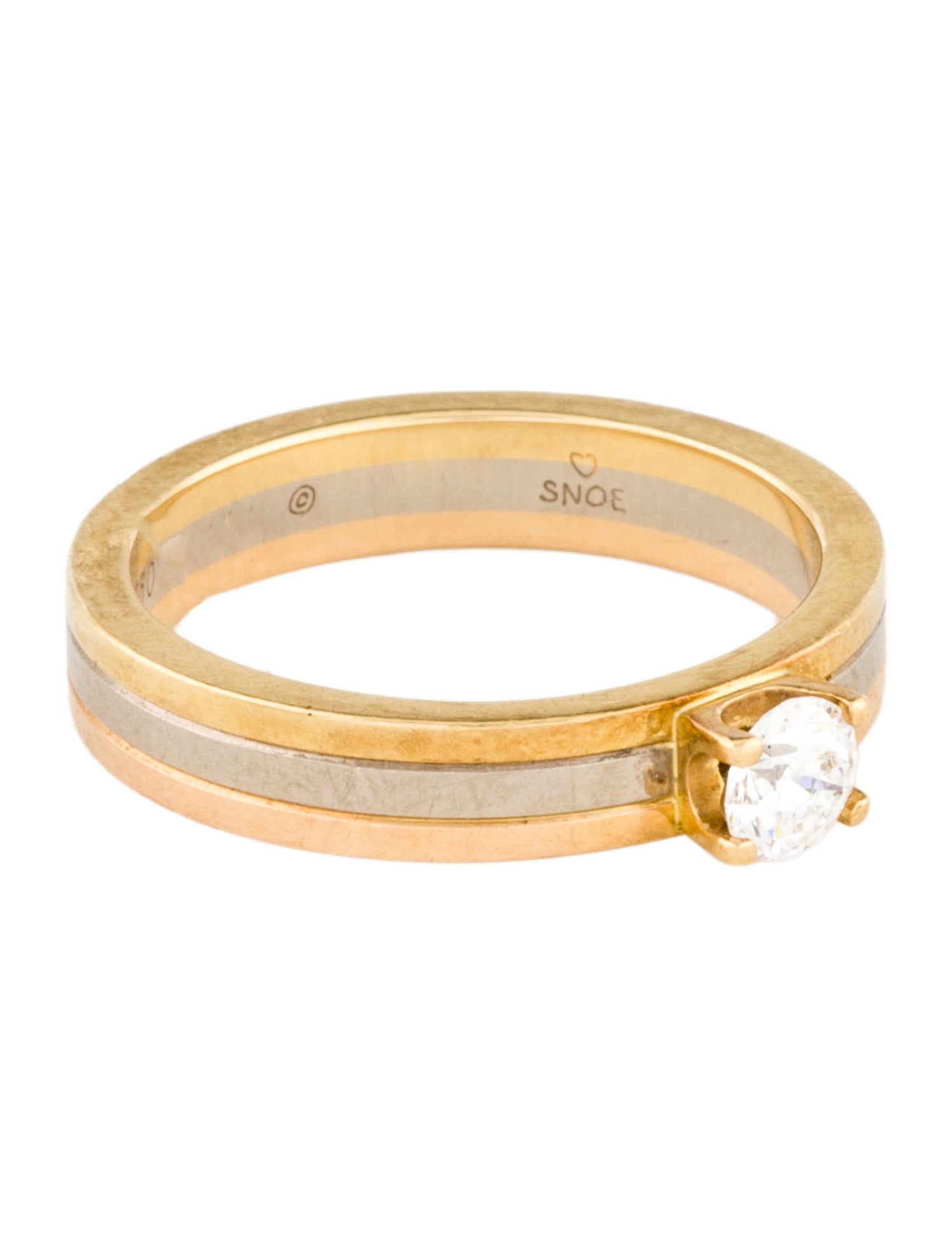 Cartier Trinity Solitaire Diamond Engagement Ring