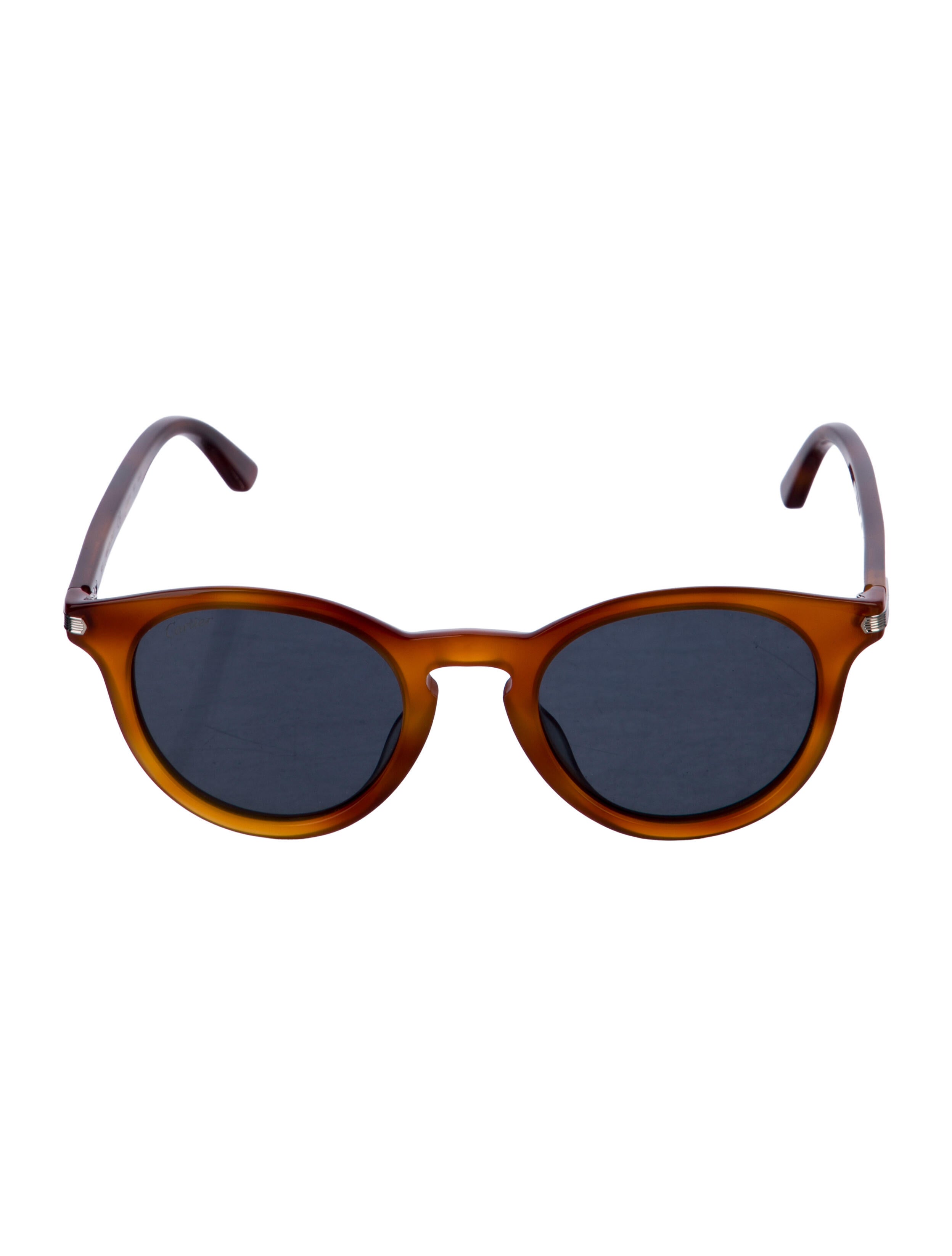 Cartier C de Cartier Round Sunglasses