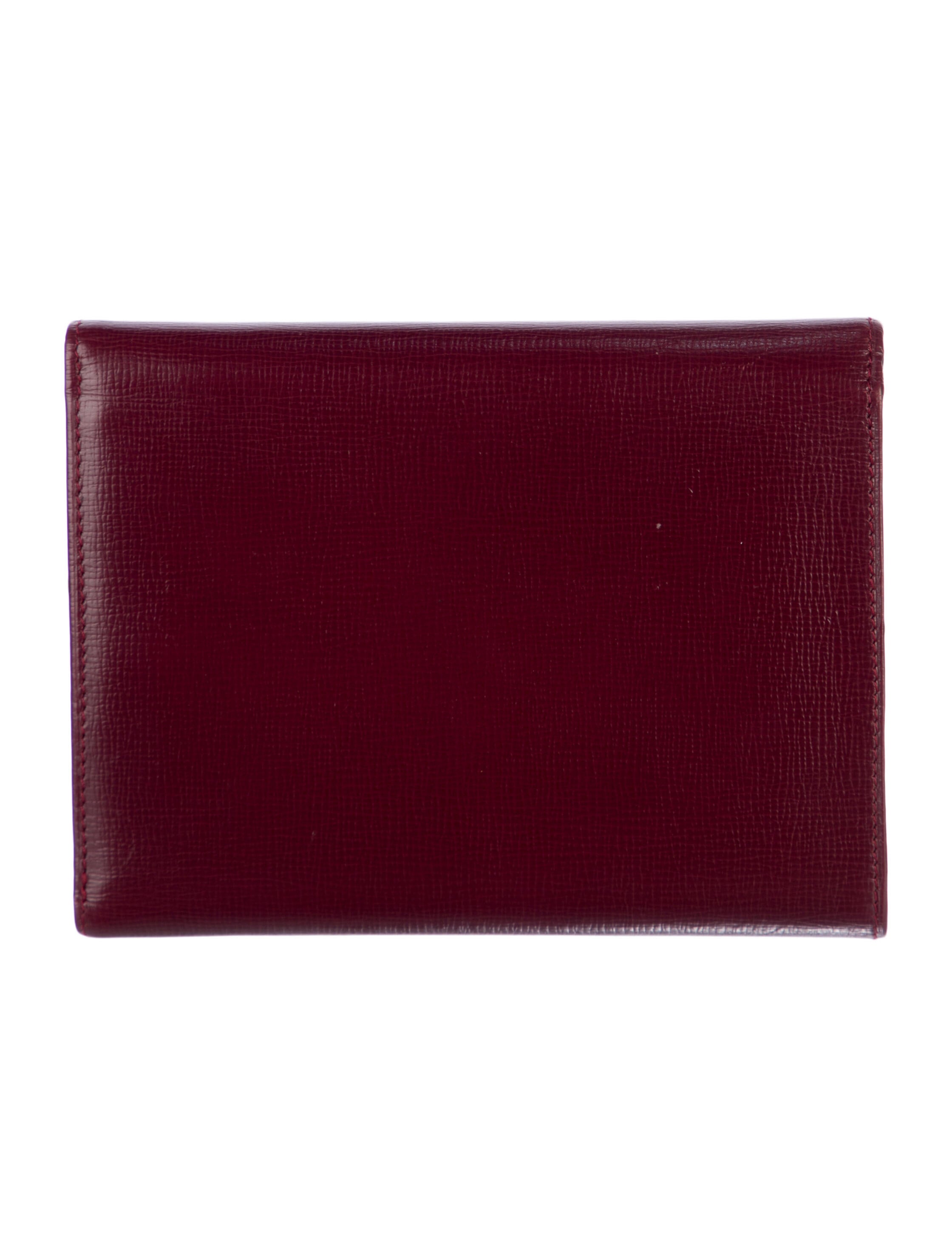 Cartier Leather Trifold Wallet