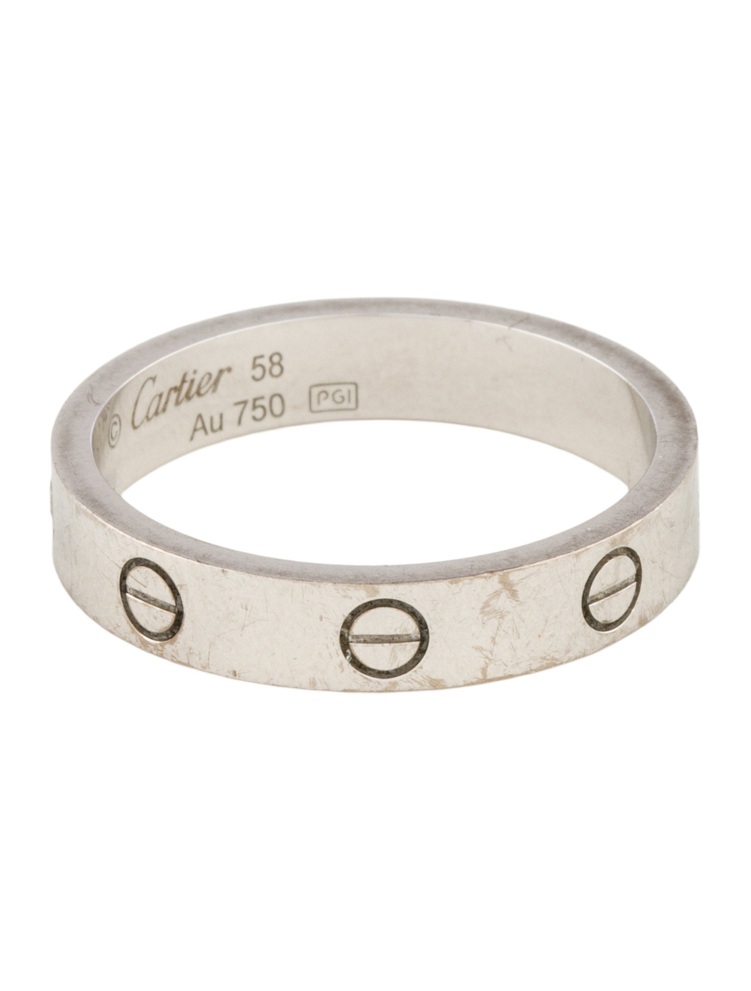 Cartier 1 Diamond Small LOVE Ring